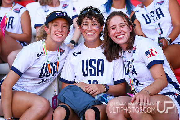 U20 World Junior Ultimate Championships in Logroño, Spain, July 11-18.