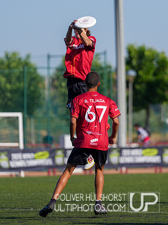 U20 World Junior Ultimate Championships in Logroño, Spain, July 11-18.