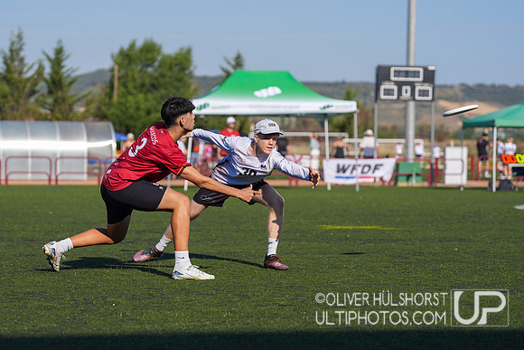 U20 World Junior Ultimate Championships in Logroño, Spain, July 11-18.
