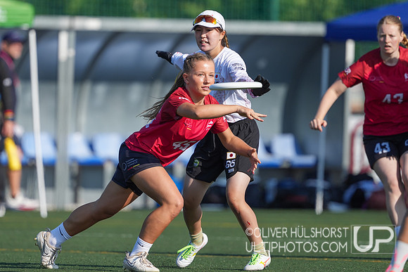 U20 World Junior Ultimate Championships in Logroño, Spain, July 11-18.