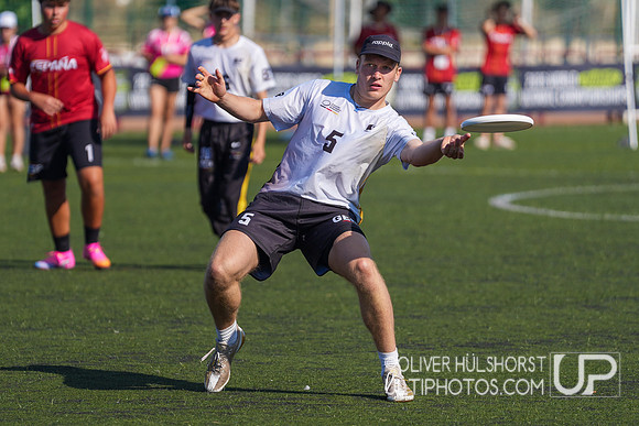 U20 World Junior Ultimate Championships in Logroño, Spain, July 11-18.