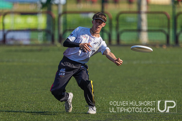 U20 World Junior Ultimate Championships in Logroño, Spain, July 11-18.