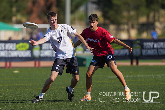 U20 World Junior Ultimate Championships in Logroño, Spain, July 11-18.