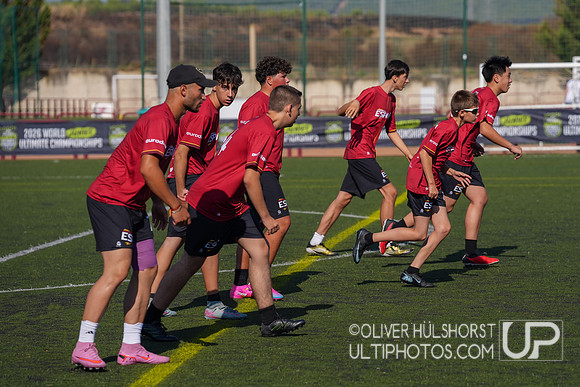 U20 World Junior Ultimate Championships in Logroño, Spain, July 11-18.