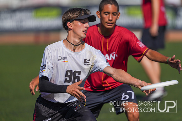 U20 World Junior Ultimate Championships in Logroño, Spain, July 11-18.