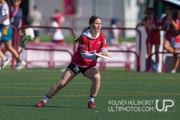 U20 World Junior Ultimate Championships in Logroño, Spain, July 11-18.