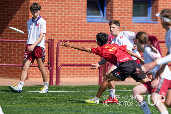 U20 World Junior Ultimate Championships in Logroño, Spain, July 11-18.