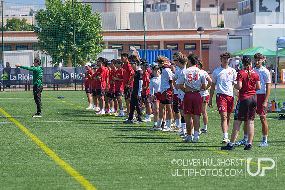 U20 World Junior Ultimate Championships in Logroño, Spain, July 11-18.