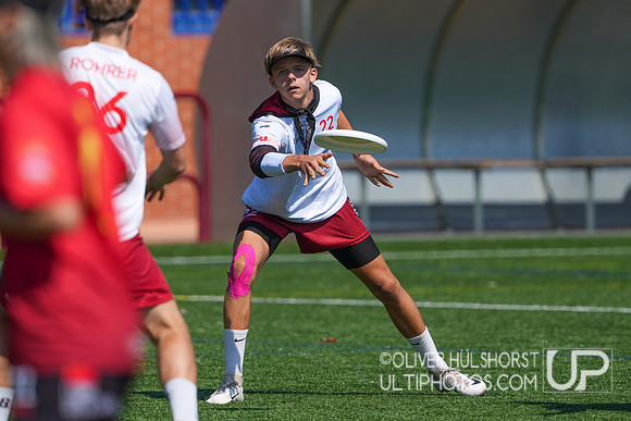 U20 World Junior Ultimate Championships in Logroño, Spain, July 11-18.
