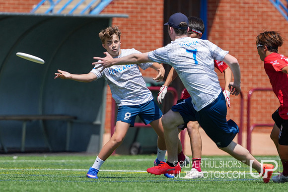 U20 World Junior Ultimate Championships in Logroño, Spain, July 11-18.