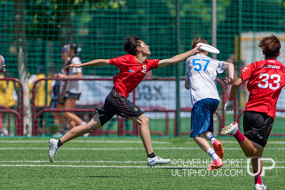 U20 World Junior Ultimate Championships in Logroño, Spain, July 11-18.