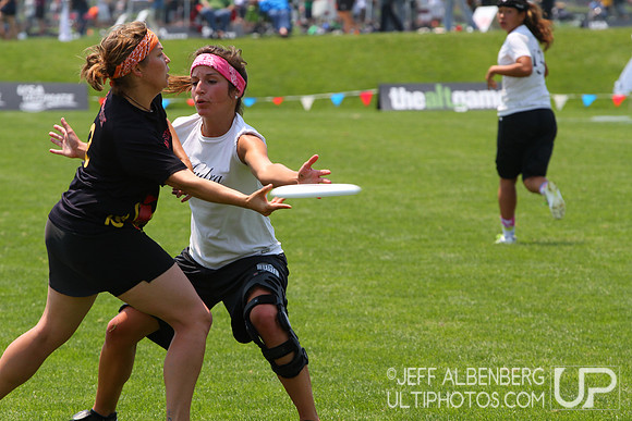 Saturday Women's division action from 2012 College Nationals