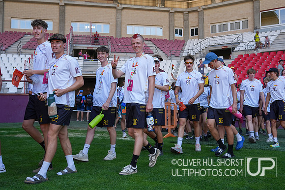 U20 World Junior Ultimate Championships in Logroño, Spain, July 11-18.