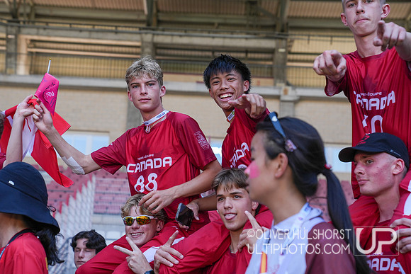 U20 World Junior Ultimate Championships in Logroño, Spain, July 11-18.