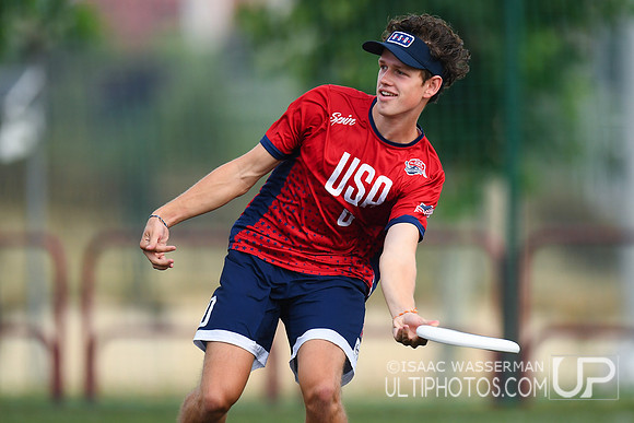 U20 World Junior Ultimate Championships in Logroño, Spain, July 11-18.
