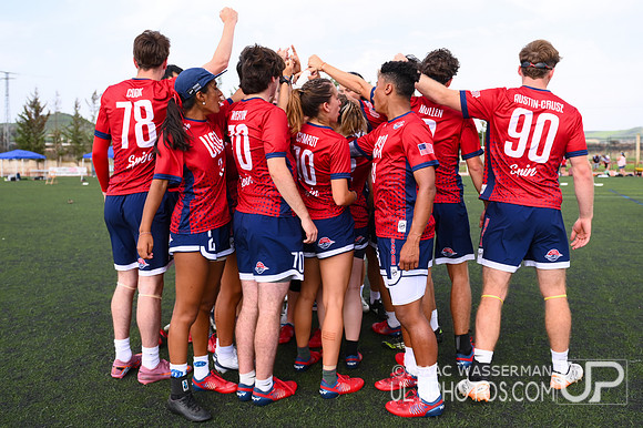 U20 World Junior Ultimate Championships in Logroño, Spain, July 11-18.