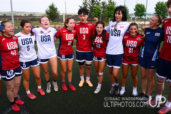 U20 World Junior Ultimate Championships in Logroño, Spain, July 11-18.
