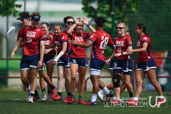 U20 World Junior Ultimate Championships in Logroño, Spain, July 11-18.
