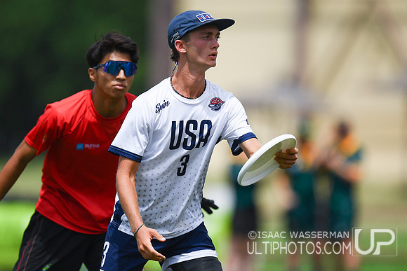 U20 World Junior Ultimate Championships in Logroño, Spain, July 11-18.