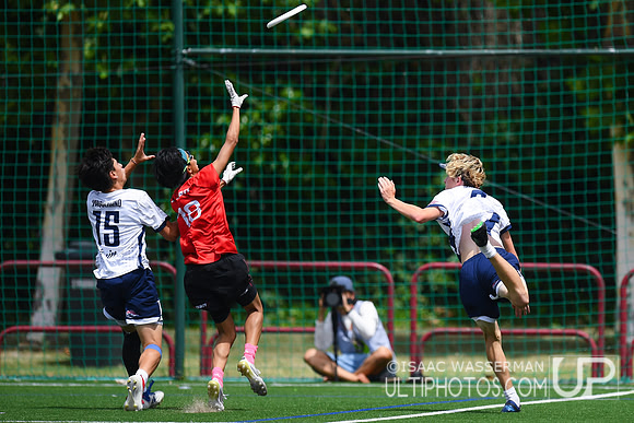 U20 World Junior Ultimate Championships in Logroño, Spain, July 11-18.