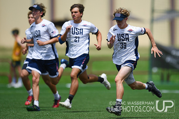 U20 World Junior Ultimate Championships in Logroño, Spain, July 11-18.