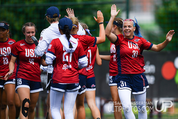 U20 World Junior Ultimate Championships in Logroño, Spain, July 11-18.