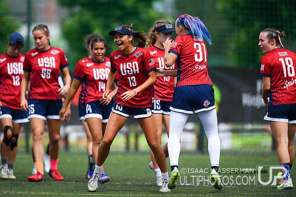 U20 World Junior Ultimate Championships in Logroño, Spain, July 11-18.