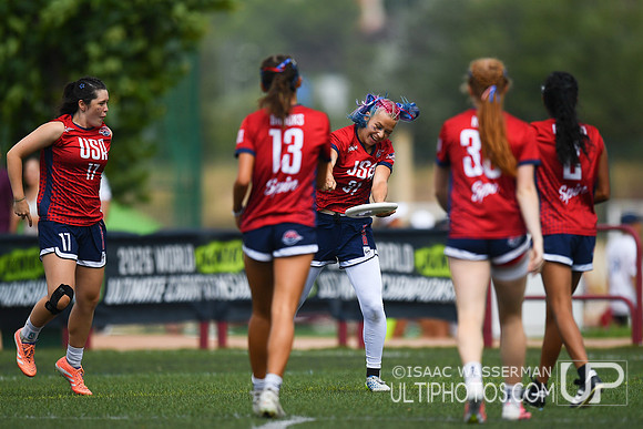 U20 World Junior Ultimate Championships in Logroño, Spain, July 11-18.