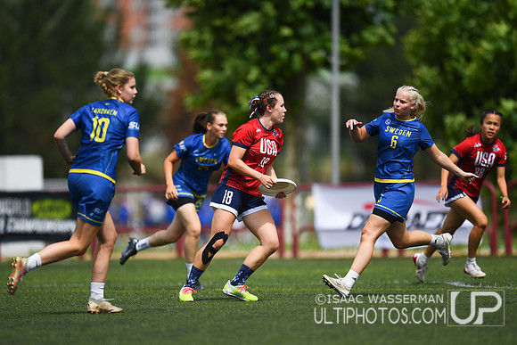 U20 World Junior Ultimate Championships in Logroño, Spain, July 11-18.