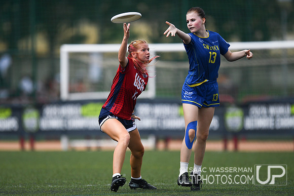 U20 World Junior Ultimate Championships in Logroño, Spain, July 11-18.