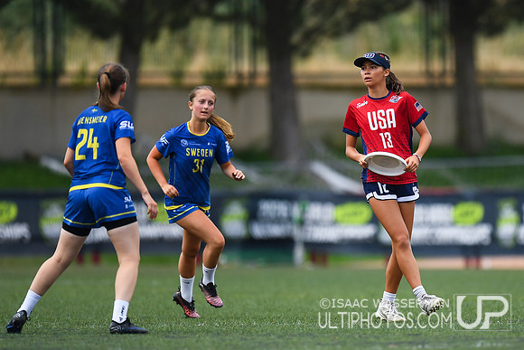 U20 World Junior Ultimate Championships in Logroño, Spain, July 11-18.
