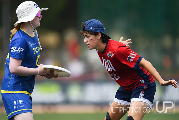 U20 World Junior Ultimate Championships in Logroño, Spain, July 11-18.
