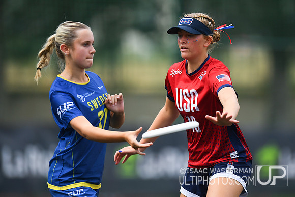 U20 World Junior Ultimate Championships in Logroño, Spain, July 11-18.