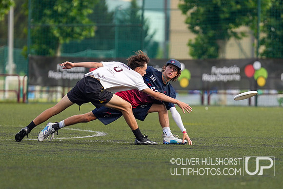U20 World Junior Ultimate Championships in Logroño, Spain, July 11-18.