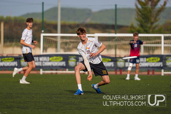 U20 World Junior Ultimate Championships in Logroño, Spain, July 11-18.