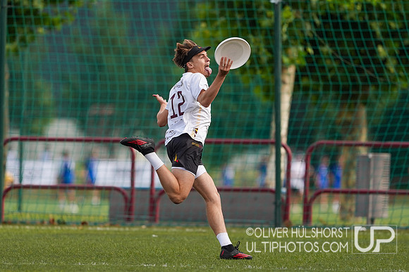 U20 World Junior Ultimate Championships in Logroño, Spain, July 11-18.