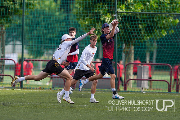 U20 World Junior Ultimate Championships in Logroño, Spain, July 11-18.
