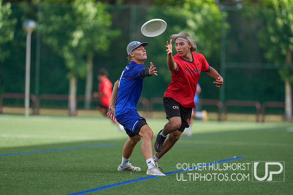 U20 World Junior Ultimate Championships in Logroño, Spain, July 11-18.