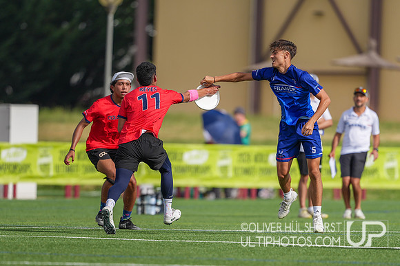 U20 World Junior Ultimate Championships in Logroño, Spain, July 11-18.