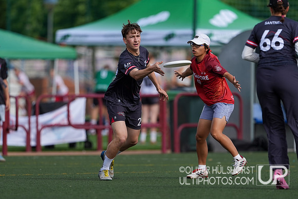 U20 World Junior Ultimate Championships in Logroño, Spain, July 11-18.