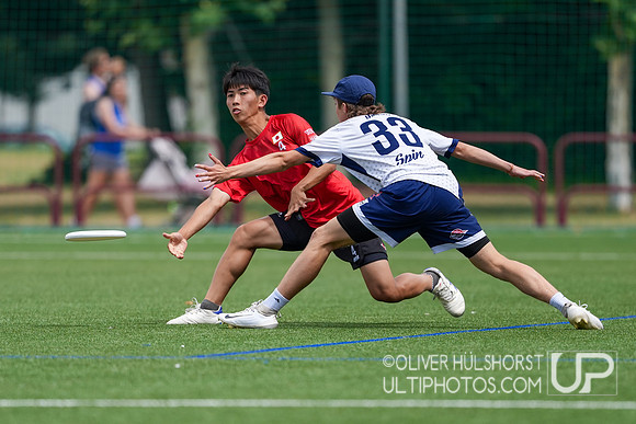 U20 World Junior Ultimate Championships in Logroño, Spain, July 11-18.