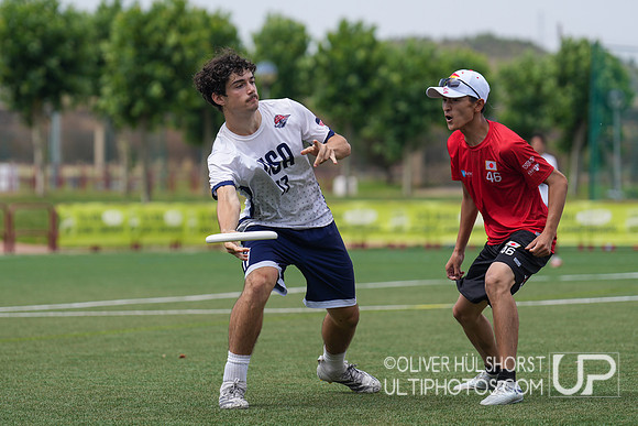 U20 World Junior Ultimate Championships in Logroño, Spain, July 11-18.