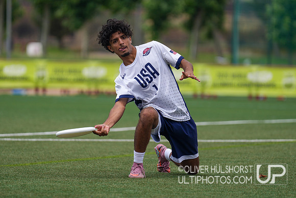 U20 World Junior Ultimate Championships in Logroño, Spain, July 11-18.