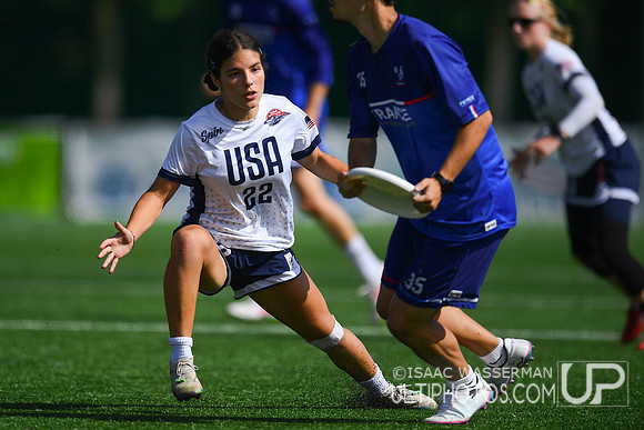 U20 World Junior Ultimate Championships in Logroño, Spain, July 11-18.