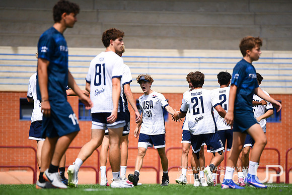 U20 World Junior Ultimate Championships in Logroño, Spain, July 11-18.