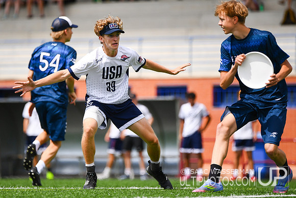 U20 World Junior Ultimate Championships in Logroño, Spain, July 11-18.