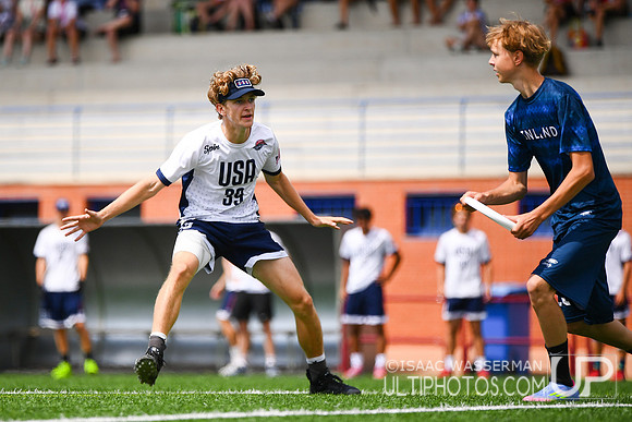 U20 World Junior Ultimate Championships in Logroño, Spain, July 11-18.
