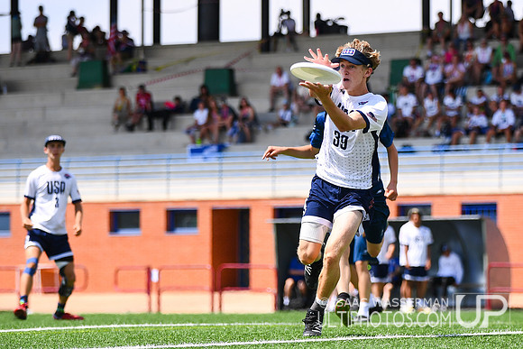 U20 World Junior Ultimate Championships in Logroño, Spain, July 11-18.