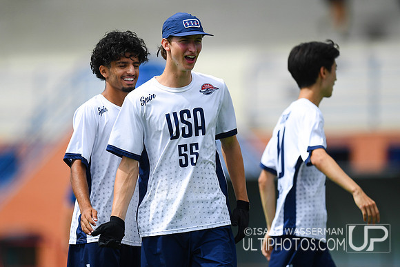 U20 World Junior Ultimate Championships in Logroño, Spain, July 11-18.