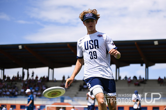 U20 World Junior Ultimate Championships in Logroño, Spain, July 11-18.
